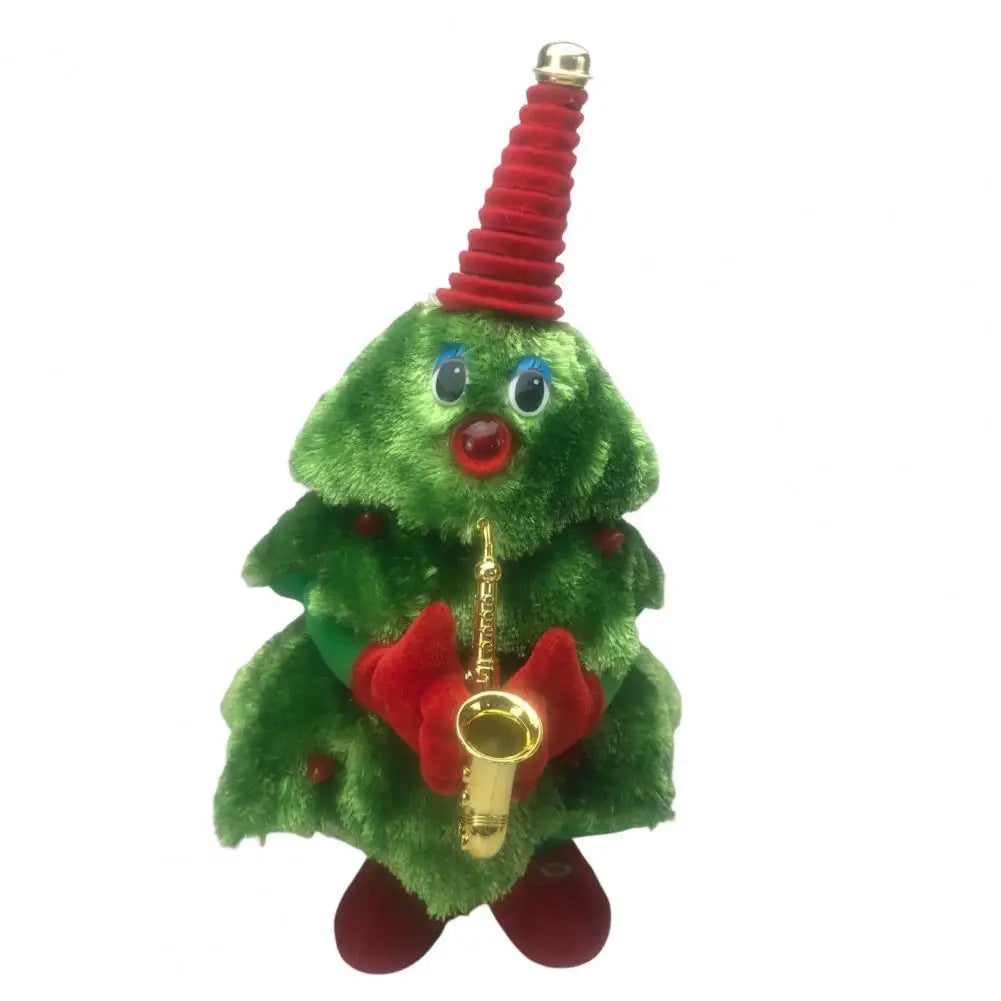 NEW Christmas Tree Music Dancing Singing Christmas Tree Dolls Santa Claus Toys for Home Decoration New Year Gifts